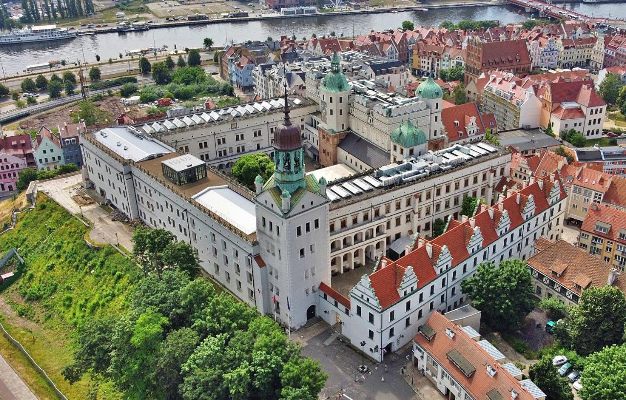 Ferienwohnung Pearl Of The Old Town - Sunny Terrace Stettin Exterior foto